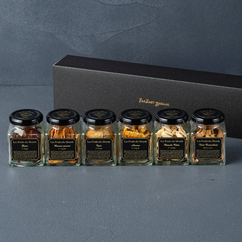 Monde6人気のドライフルーツ&ナッツ6種のアソート-LUXURY-