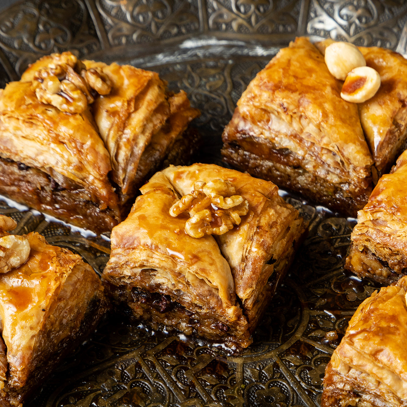 バクラヴァ(デーツ&くるみ)