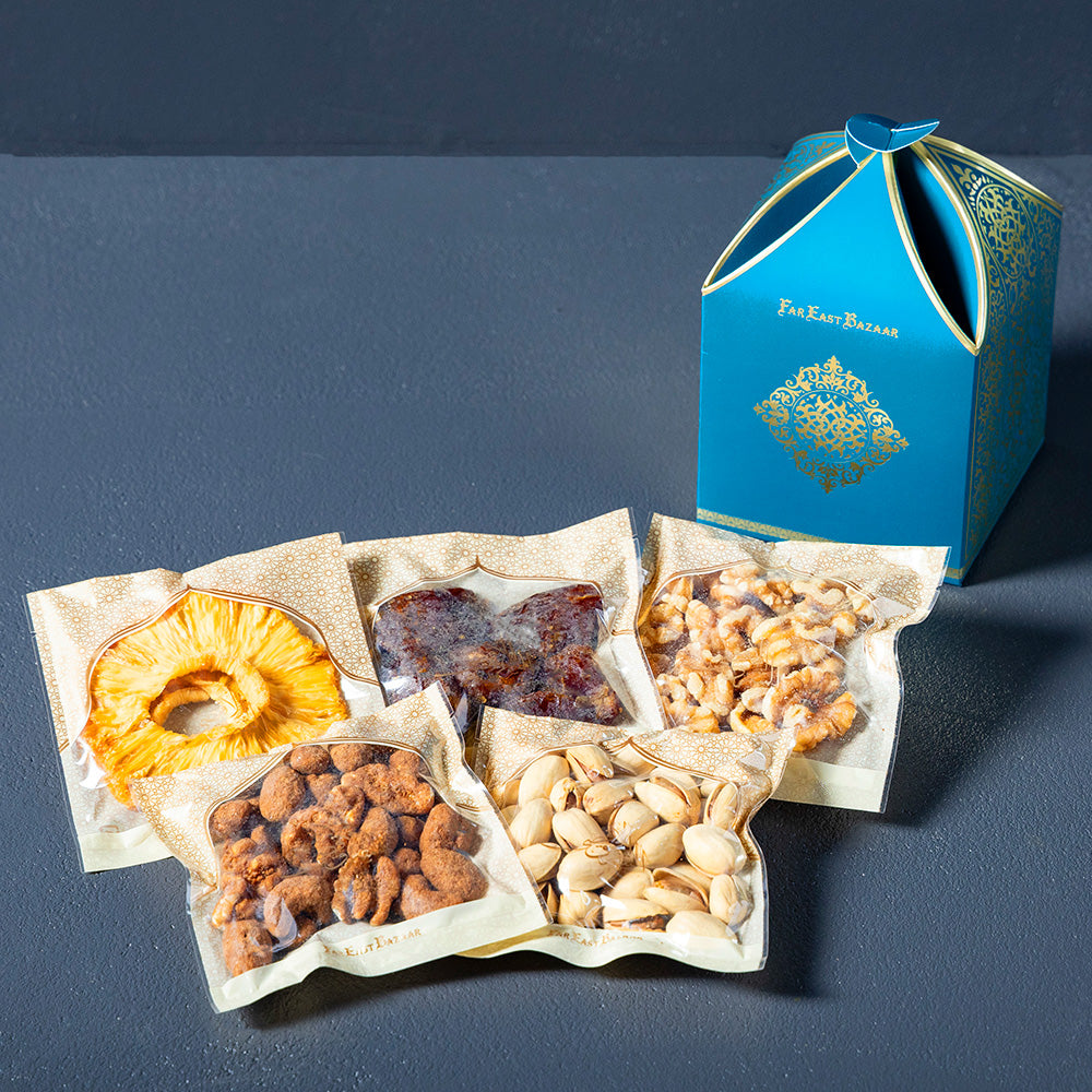 お酒と一緒に楽しむ夜のドライフルーツ＆ナッツ５種