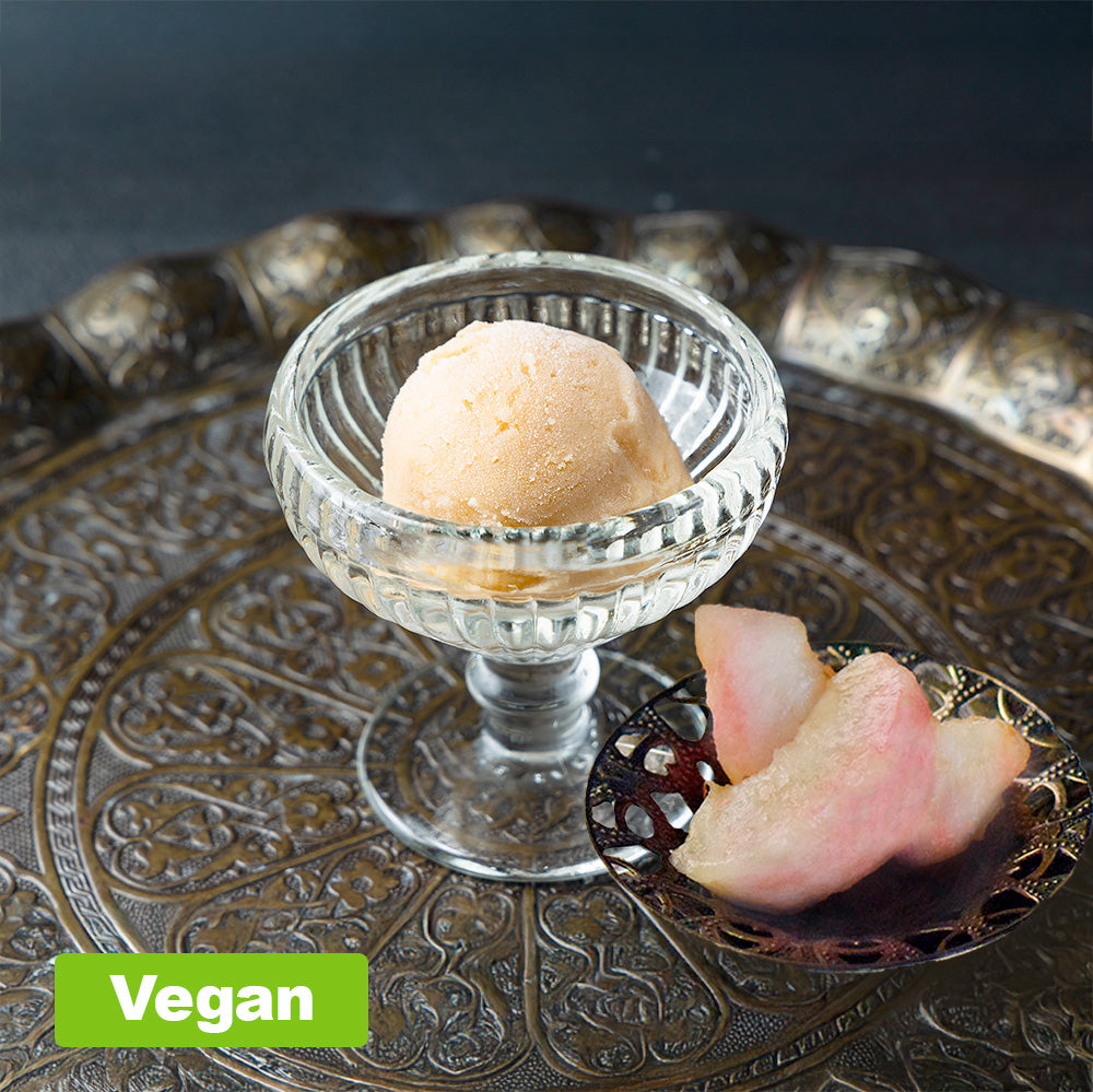 ジェラート「水蜜桃のソルベ」＜Vegan＞