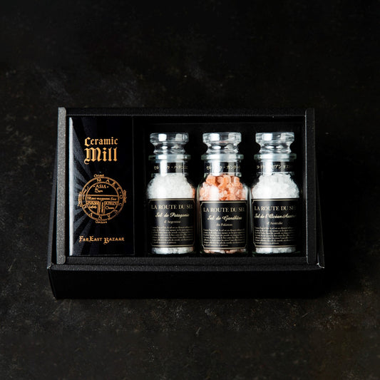 "LA ROUTE DU SEL"世界の塩３種セット